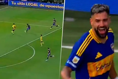 VIDEO | El golazo de Milton Giménez para el 2-0 de Boca ante Defensa y Justicia