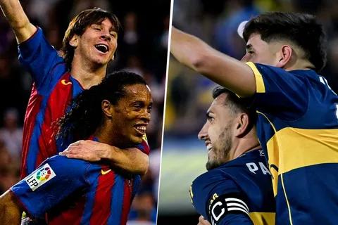 El gesto de Paredes con Tomás Aranda que recordó a uno de Ronaldinho con Messi