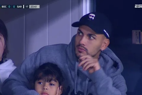 Paredes en Boca vs. Sarmiento