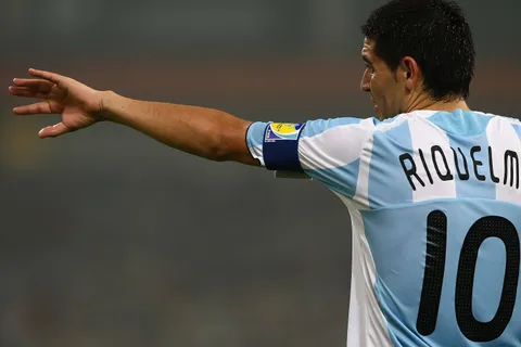 Riquelme en la Selección Argentina