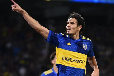 Con Cavani en lo más alto, así quedó la tabla de goleadores de Boca en el ciclo de Diego Martínez