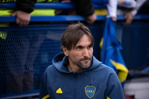 Diego Martínez, entrenador de Boca