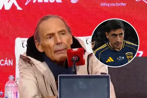 Russo dio su versión sobre el enojo de Merentiel en Boca: "Fue un problema de papeles"