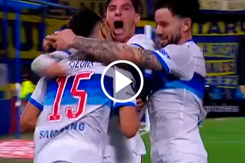Sufre Boca: el golazo de Universidad Católica que lo complica en la Copa Libertadores