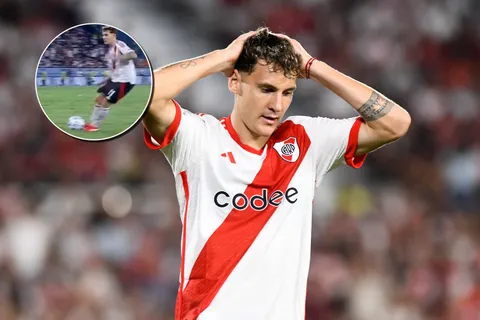 Colidio erró su penal en River vs. Talleres