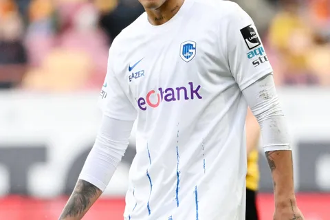 Matías Galarza, volante del Genk de Bélgica