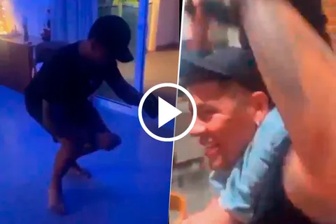 La Navidad de Marcos Rojo: cantó por Boca y bailó al ritmo de Ke Personajes