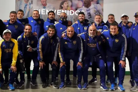 La foto del Chipi Barijho junto al Cata Díaz que sorprendió a los hinchas de Boca: "Qué raro verlo así"