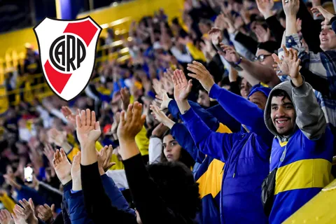 River quiso gastar a Boca con una bandera pero les salió mal: "Ustedes tampoco"