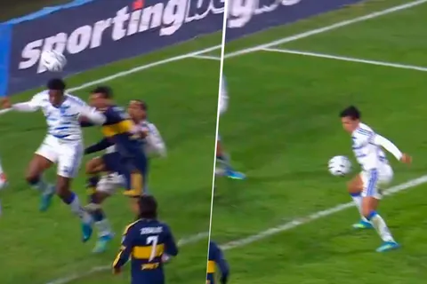 Polémica por el VAR: el penal que no le dieron a Boca en la última jugada