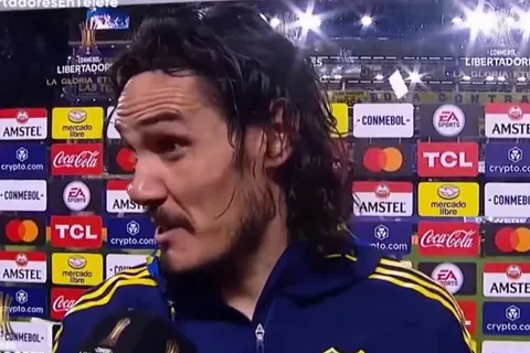 La dura respuesta de Cavani tras el empate: "Eso te parece a vos"