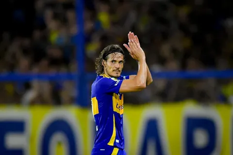Edinson Cavani en Boca