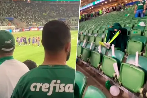 VIDEO | Inédito: así reaccionaron los plateístas de Palmeiras al penal de Pol Fernández