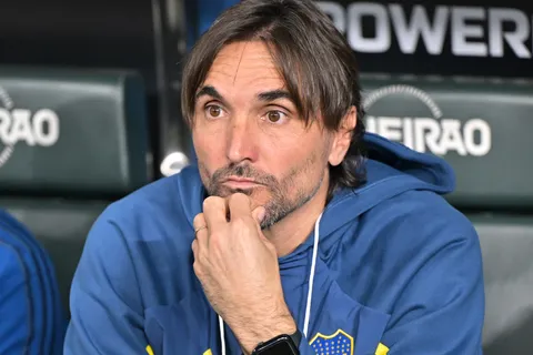 Diego Martínez, entrenador de Boca