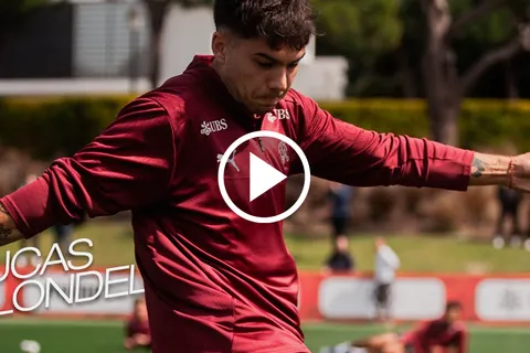 Lucas Blondel fue citado por la Selección de Suiza