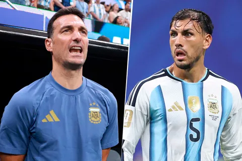 Scaloni valoró el aporte de Paredes en Argentina: "Con él, lo sacamos adelante"