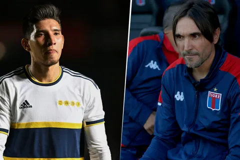 La postura de Aaron Molinas sobre su regreso a Boca, con Diego Martínez de DT