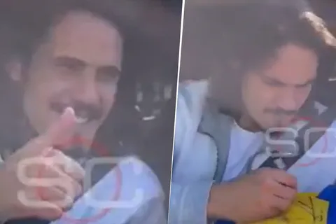Edinson Cavani en Boca