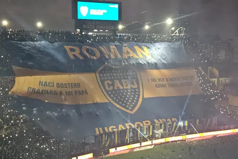 La Bombonera en la Despedida de Riquelme