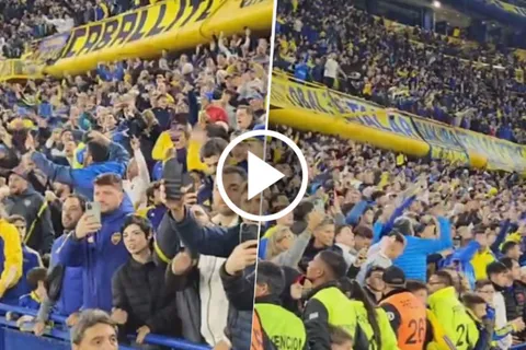 VIDEO | La reacción de los hinchas de Boca en La Bombonera cuando se enteraron que el rival será River