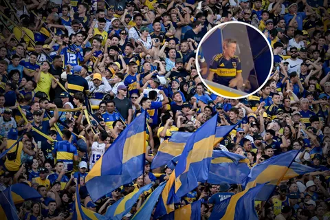 El cantito de la hinchada de Boca al actor de Hollywood que visitó La Bombonera