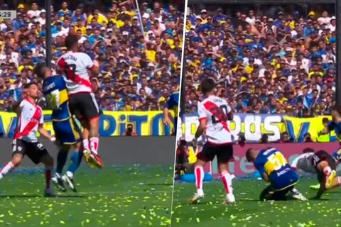 La explicación: por qué el VAR no pudo anular el primer gol de River con falta previa