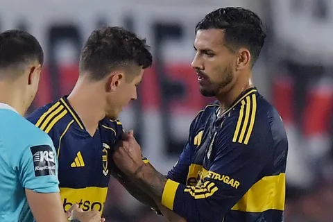 El caballeroso gesto de Ander Herrera con Paredes ni bien terminó el Boca-River