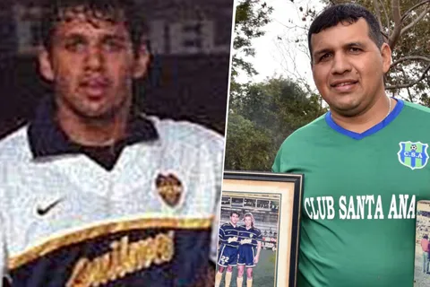 Hernán Florentín, jugó con Maradona y Riquelme en Boca, un accidente le cambió la vida y hoy trabaja con energía eléctrica