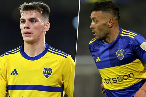 Kevin Zenón y Lucas Janson en Boca