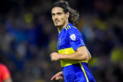 Edinson Cavani en Boca