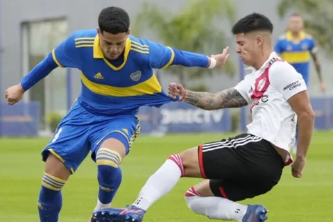 Reserva: Boca y River no se sacaron ventajas en el Superclásico