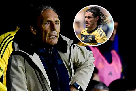 La decisión de Russo cuando Edinson Cavani entró a la cancha que marca su postura para lo que viene en Boca