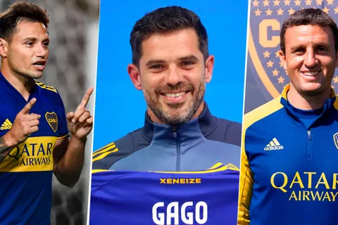 Zárate, Gago y Ledesma tienen a sus hijos en las inferiores de Boca.