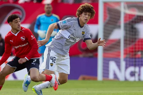 Los puntajes de Boca vs. Independiente. 