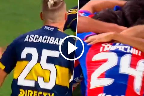 Duró poco: Boca metió un golazo, pero San Lorenzo lo empató rápido