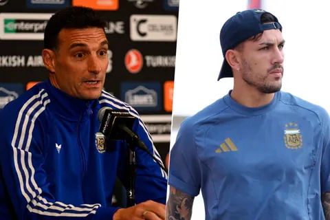 Lionel Scaloni dio detalles de la lesión de Leandro Paredes: "Fue algo muscular"