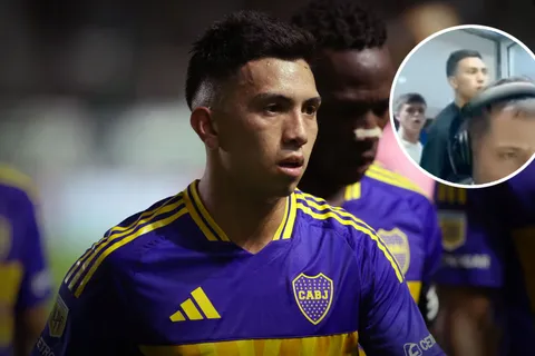 VIDEO | Alan Velasco se metió en una cabina de transmisión de La Bombonera por una jugada de peligro de Rosario Central