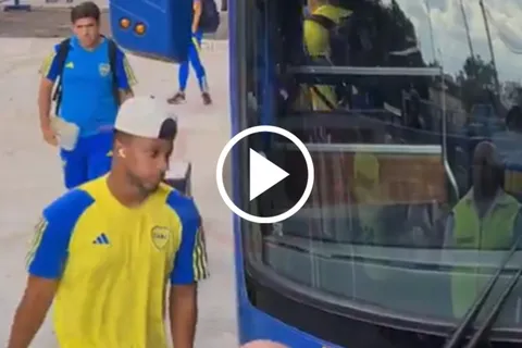 VIDEO | El grito de los hinchas de Boca para Fabra antes del partido que nada tuvo que ver con los silbidos posteriores