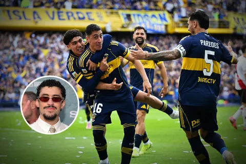 La picante canción de Bad Bunny que Boca le dedicó a River en redes