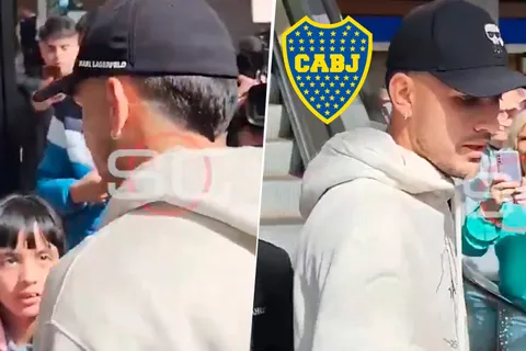 VIDEO | La reacción de Paredes cuando le gritaron por su vuelta a Boca