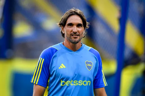 Diego Martínez, entrenador de Boca