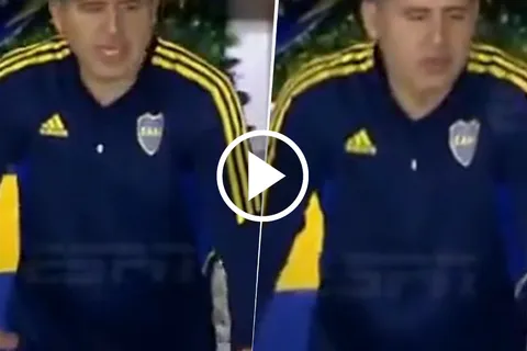 El enojo de Riquelme en Boca vs. Rosario Central