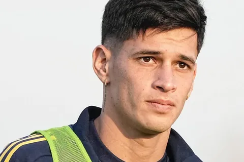 Baja en Boca: Brian Aguirre no pudo entrenarse este jueves en el predio de Ezeiza