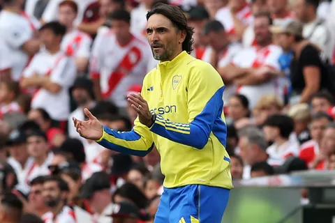 Diego Martínez, entrenador de Boca