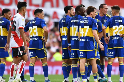 Los puntajes de los jugadores de Boca vs. River