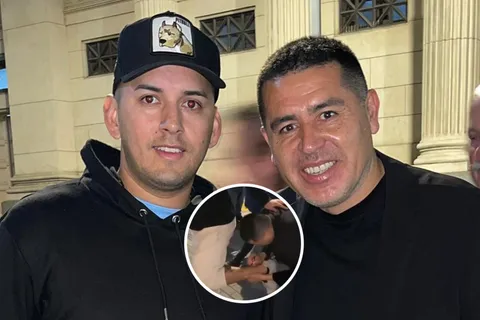 Un hincha de River sorprendió a Juan Román Riquelme: le pidió una firma y se la tatuó