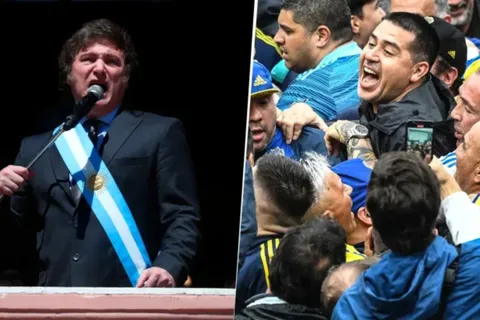 Javier Milei atacó a Juan Román Riquelme por los insultos en las elecciones de Boca