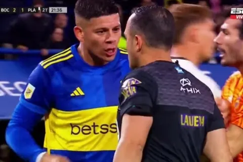 Espinoza habló después de su polémico cruce con Rojo en La Bombonera: "Con Marcos tengo..."