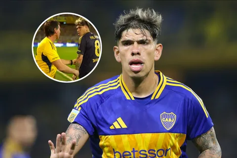 Qué pasará con Carlos Palacios tras su reclamo a Úbeda en pleno Boca-Central