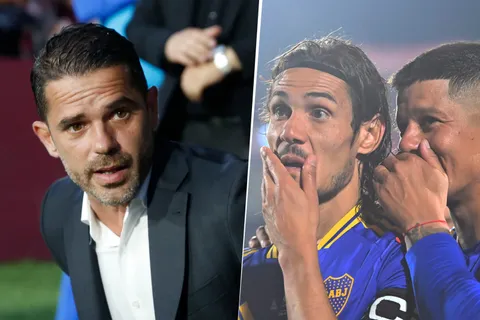 Marca la postura interna en Boca: la actividad que Gago, Rojo y Cavani hicieron en conjunto